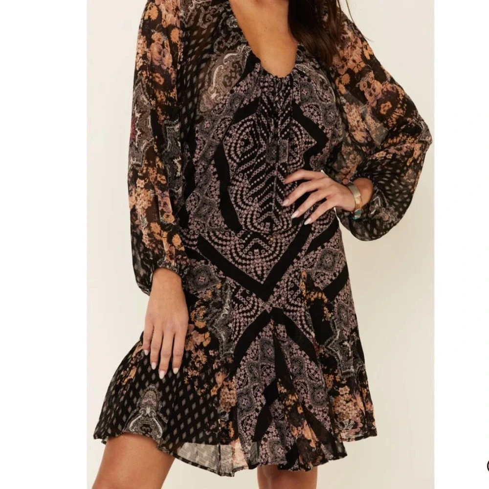 26) FREE PEOPLE Seven Wonders Mini Dress NWT sz S! - Picture 3 of 15